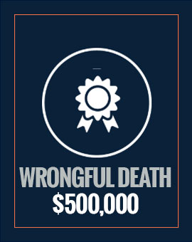 $500,000 wrongful death
